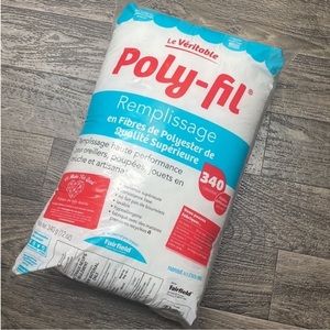 Fairfield Poly Fil Premium Fiber Fill, 12-Ounce